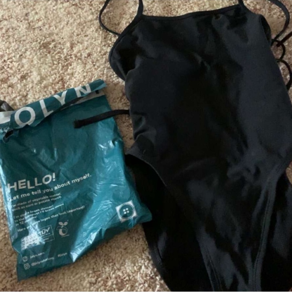 JOLYN black one piece suit
